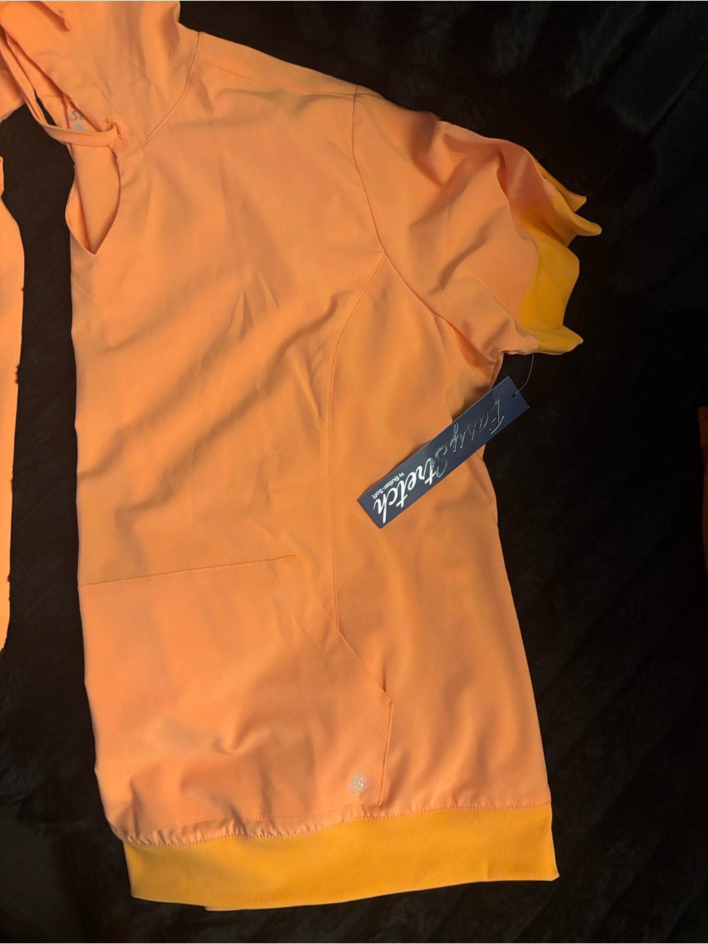New with Tags!! Light Orange Hooded Scrub Set! - Picture 8 of 8